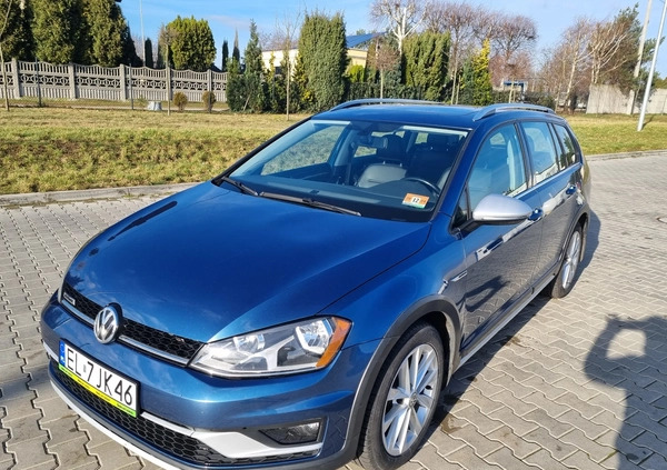 Volkswagen Golf cena 46900 przebieg: 220000, rok produkcji 2017 z Łódź małe 631